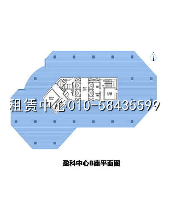 盈科中心B座平面图